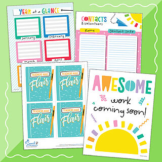 Happy Place Teacher Planner