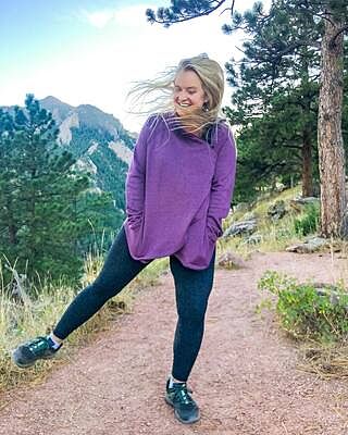Prime Ready To Roll Fleece Zip Mock Neck Pullover