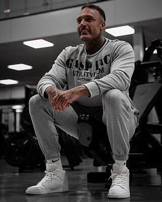 Thermal gym sweater