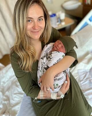 Brody's Personalized Baby Name Swaddle Blanket