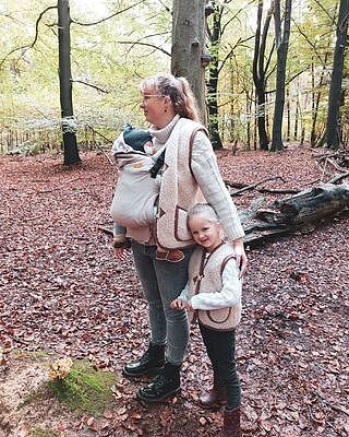 Sand - Linen Free-to-Grow Baby Carrier
