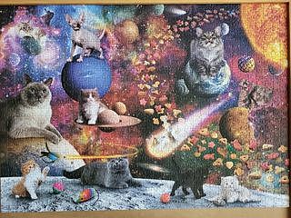 1000 PIECE PUZZLE: GALAXY CATS