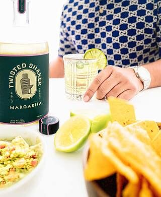 Twisted Shaker Tequila Margarita Premixed Cocktail 700mL