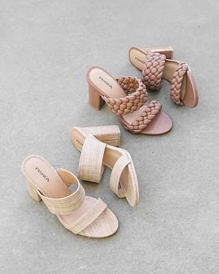 The Slide - Latte Braid-FINAL SALE