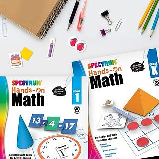 Spectrum Hands-On Math Workbook Grade K Paperback