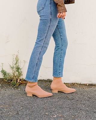 The Bootie - Latte Knit