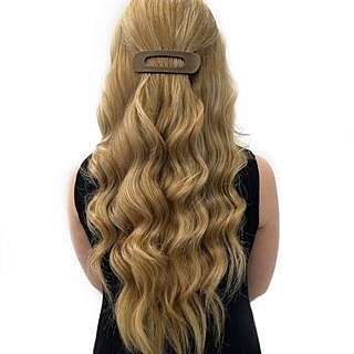 Oval Opulence Hair Clip (Driftwood Taupe)