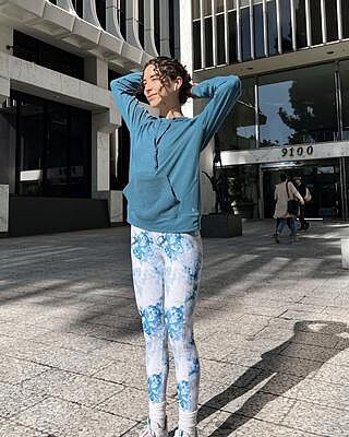 Ocean Waves Super Soft 7/8 Legging