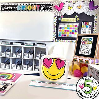 This Is One Bright Bunch Bulletin Board Set