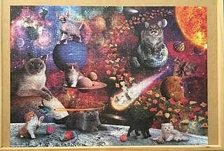 1000 PIECE PUZZLE: GALAXY CATS
