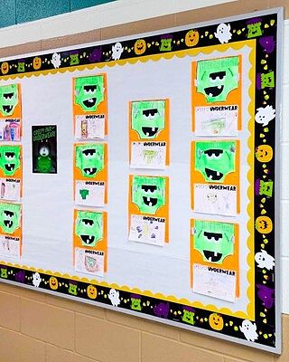 Halloween/Holiday Straight Bulletin Board Borders