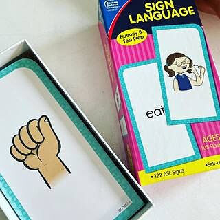 Sign Language Flash Cards Grade PK-8