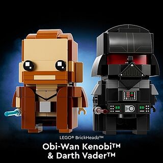 LEGO® BrickHeadz™ Obi-Wan Kenobi™ & Darth Vader™