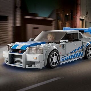 LEGO® Speed Champions Nissan Skyline GT-R (R34)