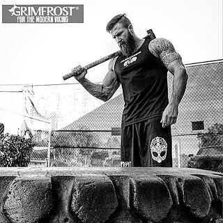 Gym Tank, Jarngreipr, Black