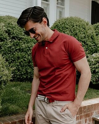James Polo Shirt - Burgundy