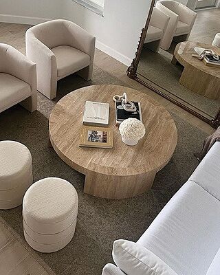 Veneta Coffee Table - Travertine