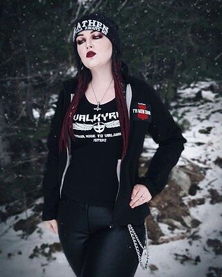 Women's Premium Tank, Valkyrie, Black