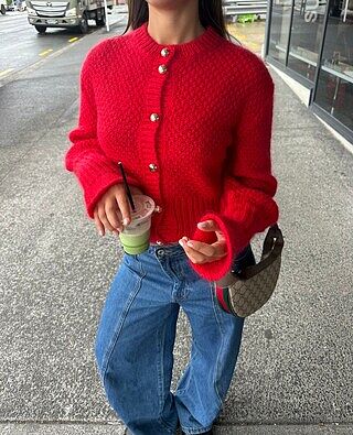 MATILDA CARDIGAN CHERRY