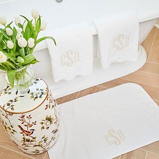 Scallop Bath Towel