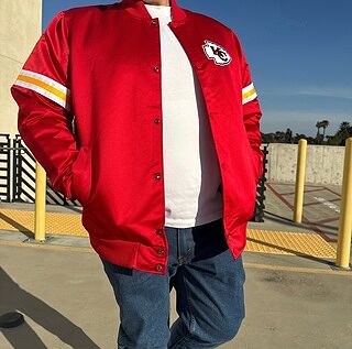 HOMAGE X Starter Chiefs Satin Jacket