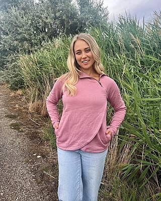 Prime Ready To Roll Fleece Zip Mock Neck Pullover