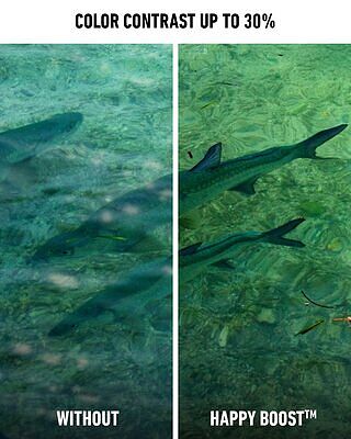 BOOST WHAT YOU SEE
Our proprietary HAPPY Polar™ and HAPPY BOOST™ Polar Lenses crush glare, sharpen contrast, and protect your eyes, all while keeping true color and reducing fatigue. Up to 30% more color contrast with HAPPY BOOST™.
This isn’t lens tech made for showroom shelves. It’s made for the hardcore.
#SPYHappyLens #FishingGear #WatermenCollection