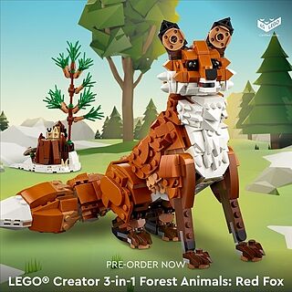 LEGO® Creator 3-in-1 Forest Animals: Red Fox