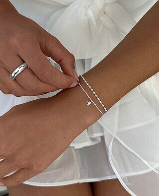 North Star Bracelet Silver