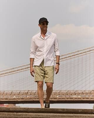 Linen Viscose Bleecker Short