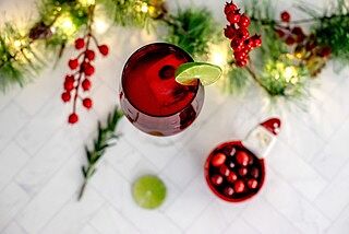 Cheers® Ruby Set of 4 Stemless Wine Glasses