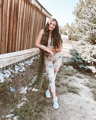 Zen Earth Tie Dye 7/8 Legging
