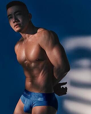 Ribbed Brief Underwear - Marina
