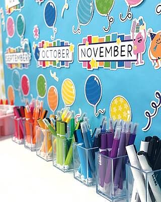 Happy Place Birthday Bulletin Board Set