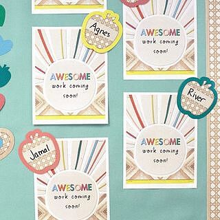 Woven Cane Straight Bulletin Board Borders