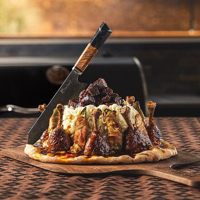 Chef Greg built @danpatrickshow a birthday cake the only way we know how 🥩 Swipe through to see exactly how we pulled it off. Would you take a slice of this birthday cake?
The Dan Patrick Giveaway is closed and the winner has been contacted. Congrats Tim M from California!