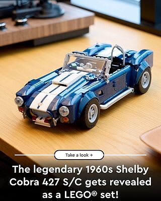 LEGO® ICONS™ Shelby Cobra 427 S/C