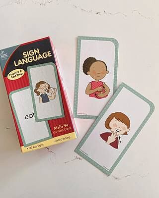 Sign Language Flash Cards Grade PK-8