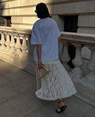 White Oversized T-Shirt