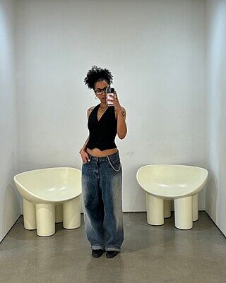 HALTER SUITING VEST