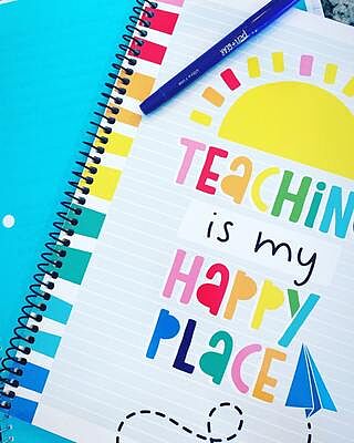 Happy Place Teacher Planner