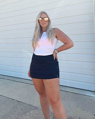 Prime Laser Running Skort