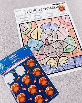 Turkeys Shape Stickers
