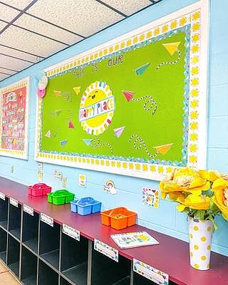 This Is Our Happy Place Bulletin Board Set