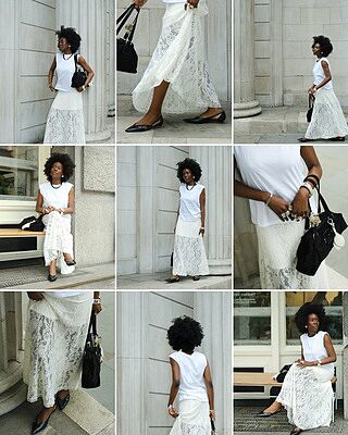 Lace Maxi Skirt