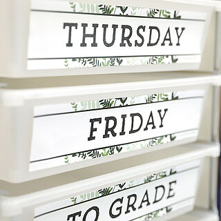 Editable Farmhouse Free Drawer Cart Labels