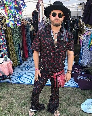 Skull & Roses Grateful Dead Button Down Shirt