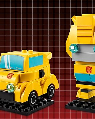 LEGO® BrickHeadz™ Transformers Bumblebee Robot & Vehicle