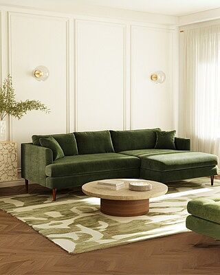 Lucerne Right-Facing Sectional with Extra-Wide Chaise