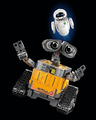 LEGO® Disney and Pixar WALL-E and EVE